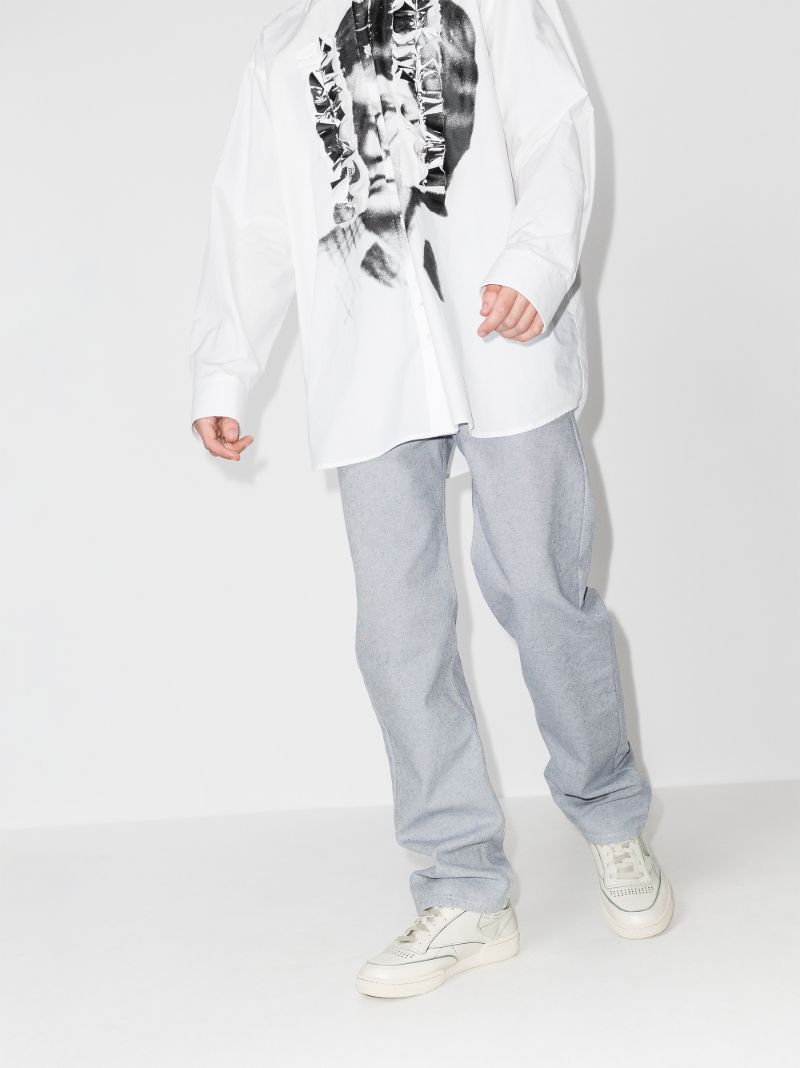 X Maison Margiela White Project 0 Club C Trompe-l'Ã_x0085_â_x0080__x009c_il