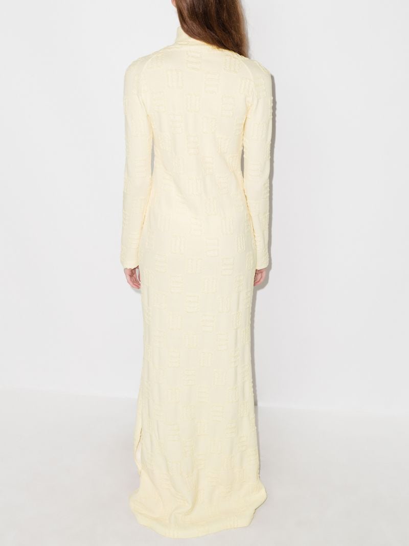 Jacquard Turtleneck Dress