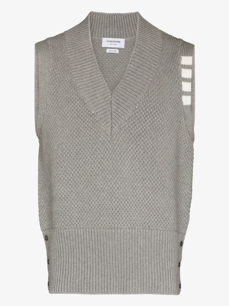 4-bar Stripe Sweater Vest