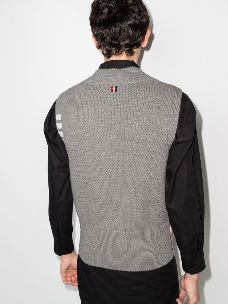 4-bar Stripe Sweater Vest