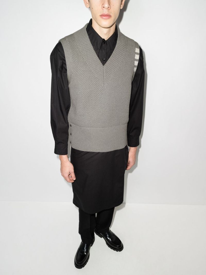 4-bar Stripe Sweater Vest