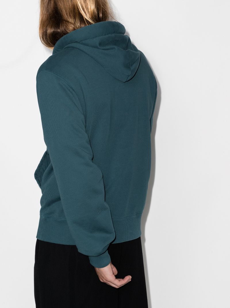 Fringed Drawstring Hoodie