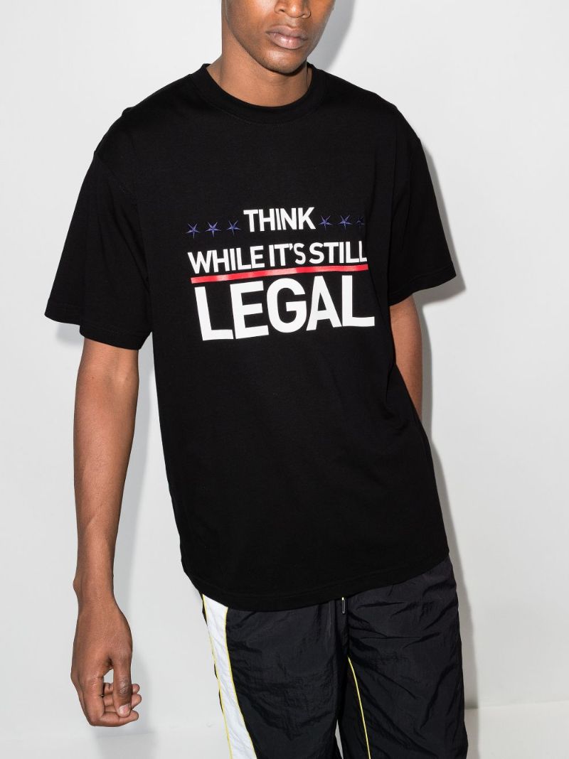 Human Rights Graphic Cotton T-shirt