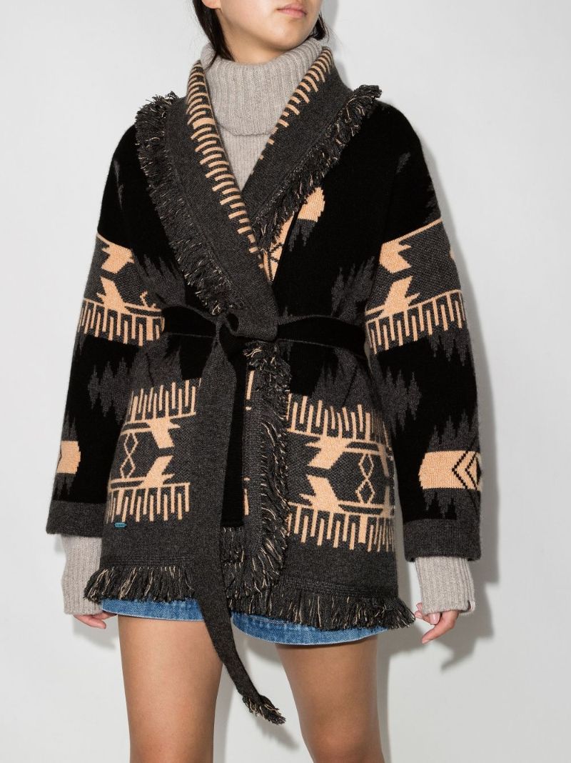 Icon Belted-waist Cardigan