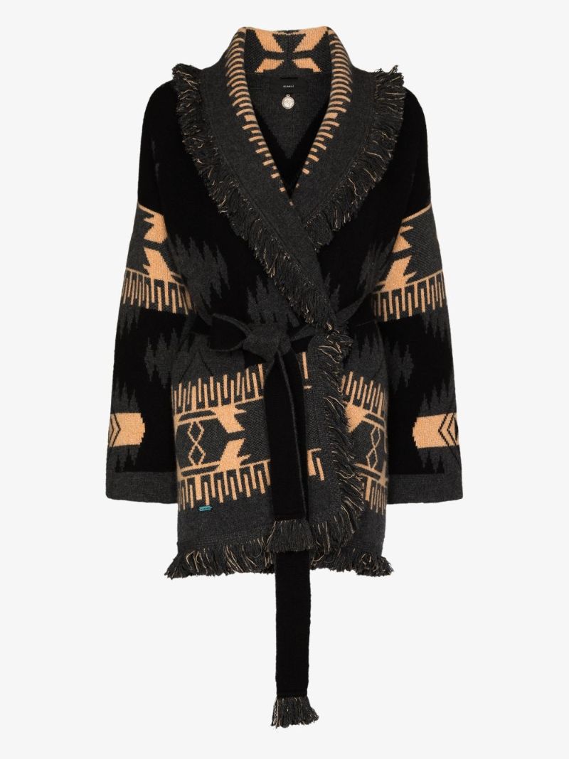Icon Belted-waist Cardigan