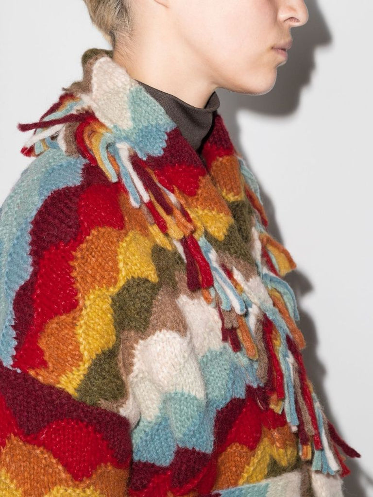 Rainbow Tie Fastening Cardigan