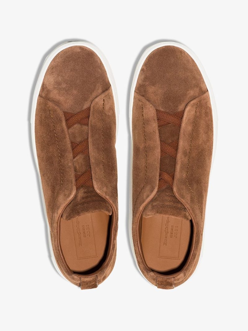 Triple Stitch Slip-on Sneakers