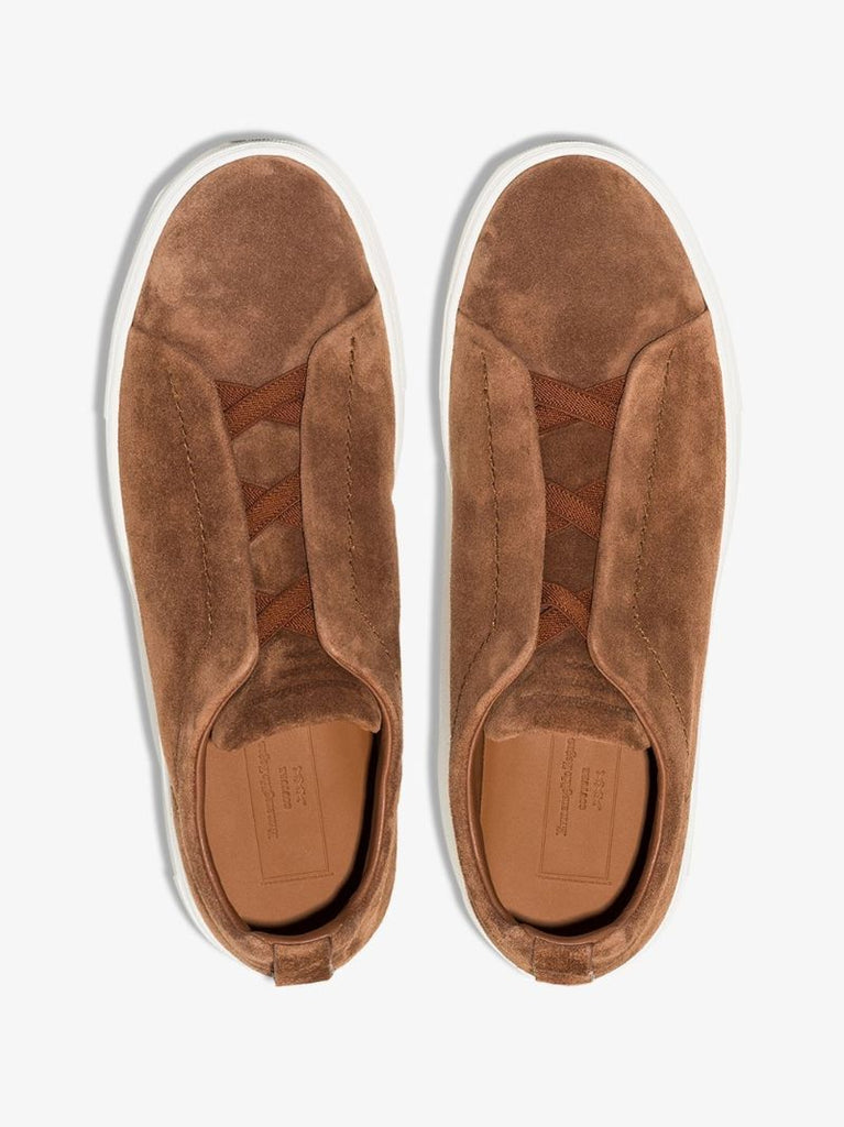 Triple Stitch Slip-on Sneakers