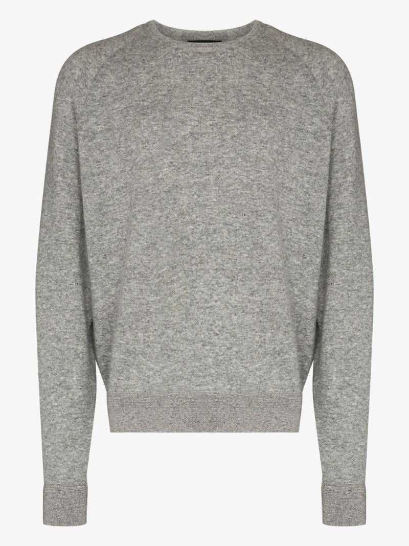 MÃ_x0083_Â©lange-effect Crew-neck Sweatshirt