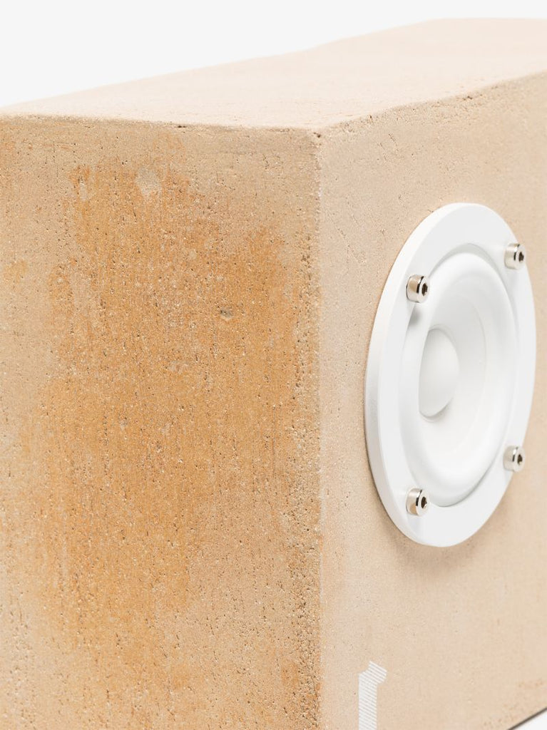 Neutral Small Stoneware Speaker