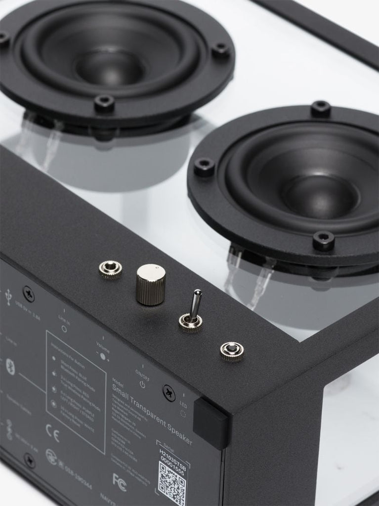 Black Small Transparent Speaker