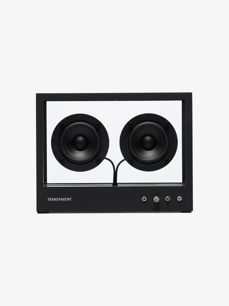 Black Small Transparent Speaker