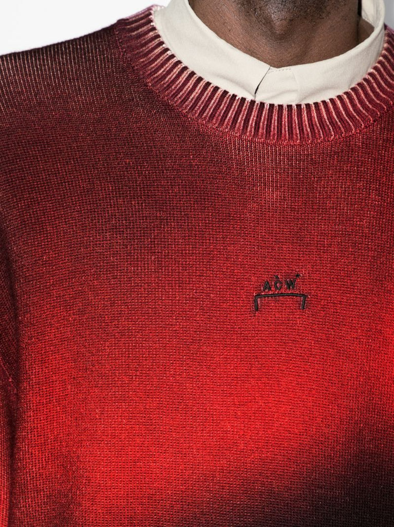 Digital Print Wool Sweater