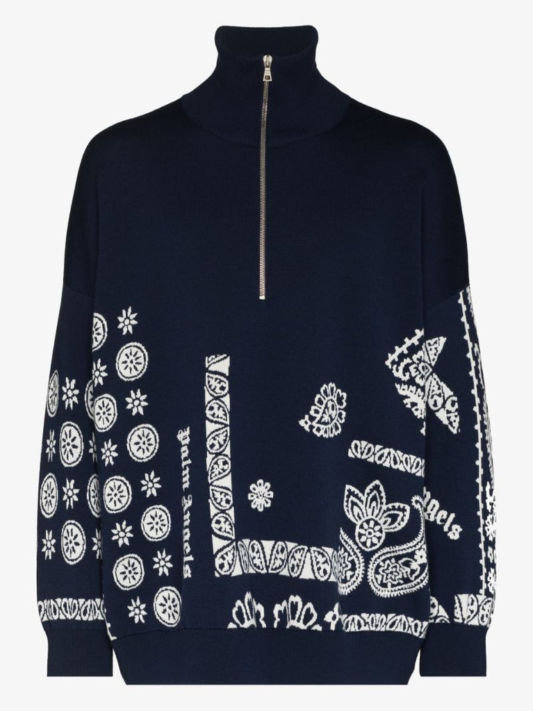 Bandana Pattern Sweater