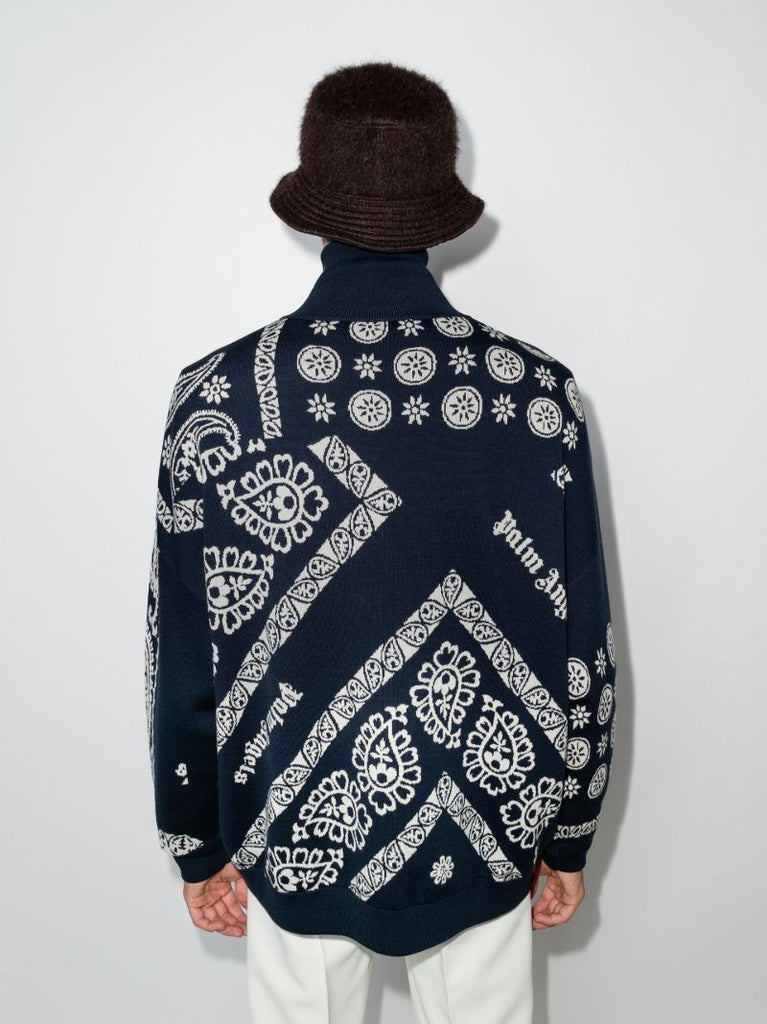 Bandana Pattern Sweater