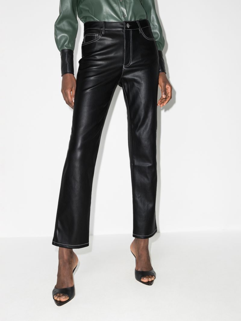 Elliot Vegan Leather Trousers