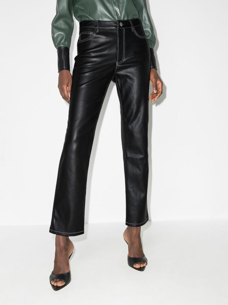 Elliot Vegan Leather Trousers