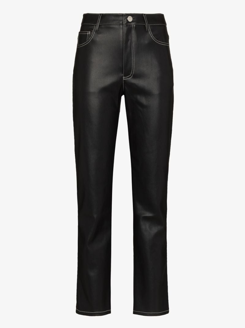 Elliot Vegan Leather Trousers