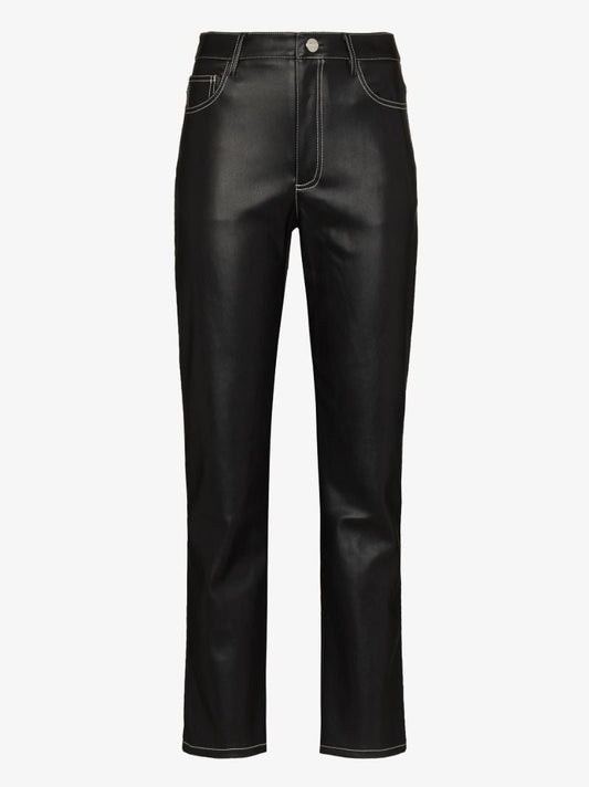 Elliot Vegan Leather Trousers
