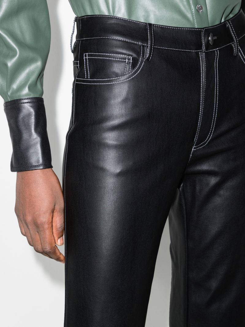Elliot Vegan Leather Trousers