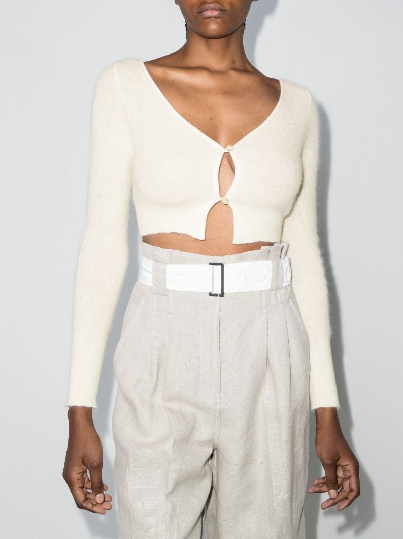 Le Cardigan Alzou Cropped Cardigan