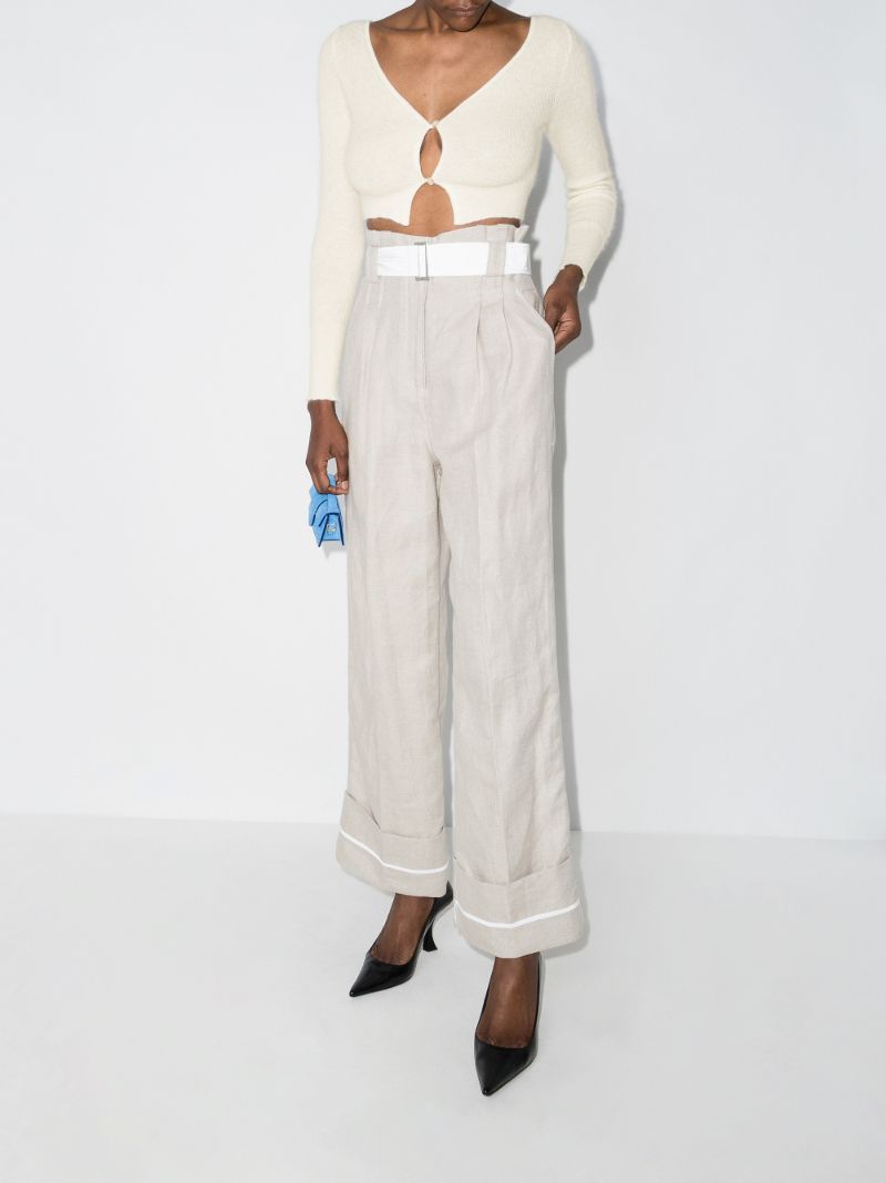 Le Cardigan Alzou Cropped Cardigan