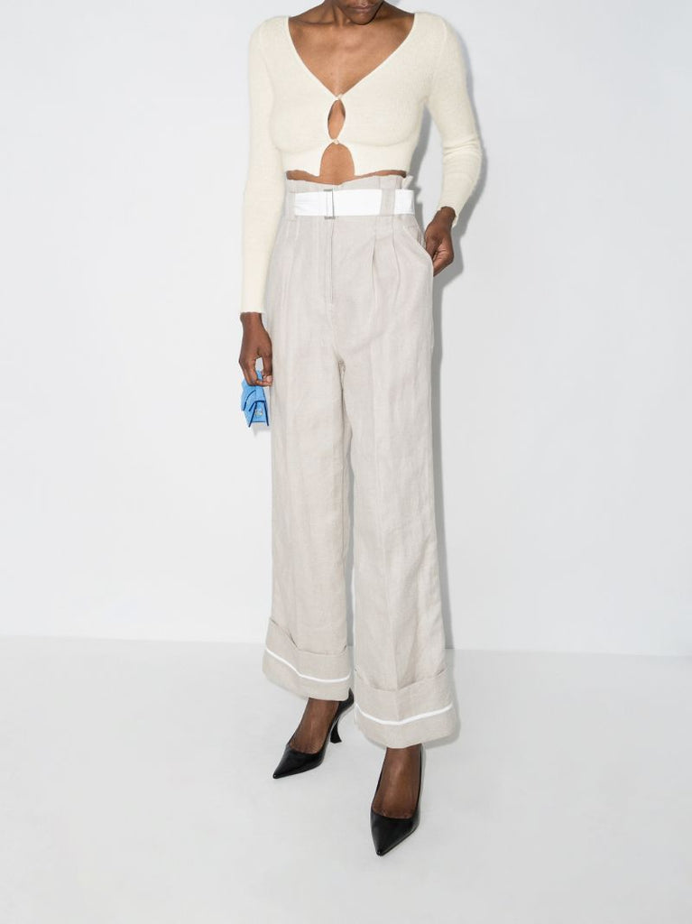 Le Cardigan Alzou Cropped Cardigan
