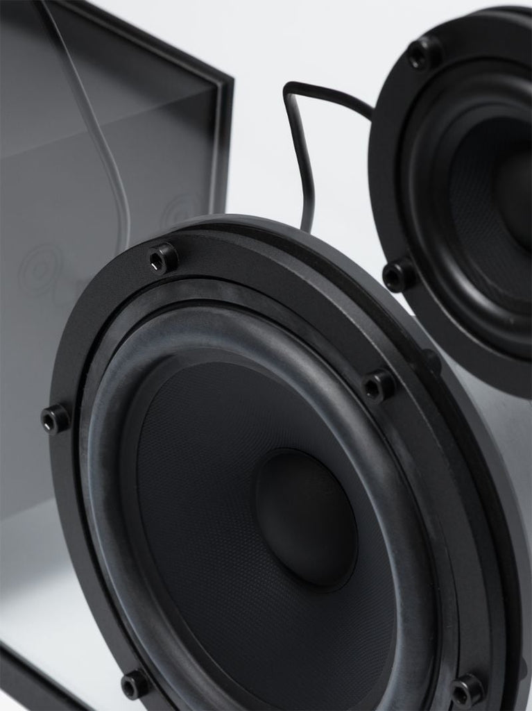 Black Large Transparent Speaker