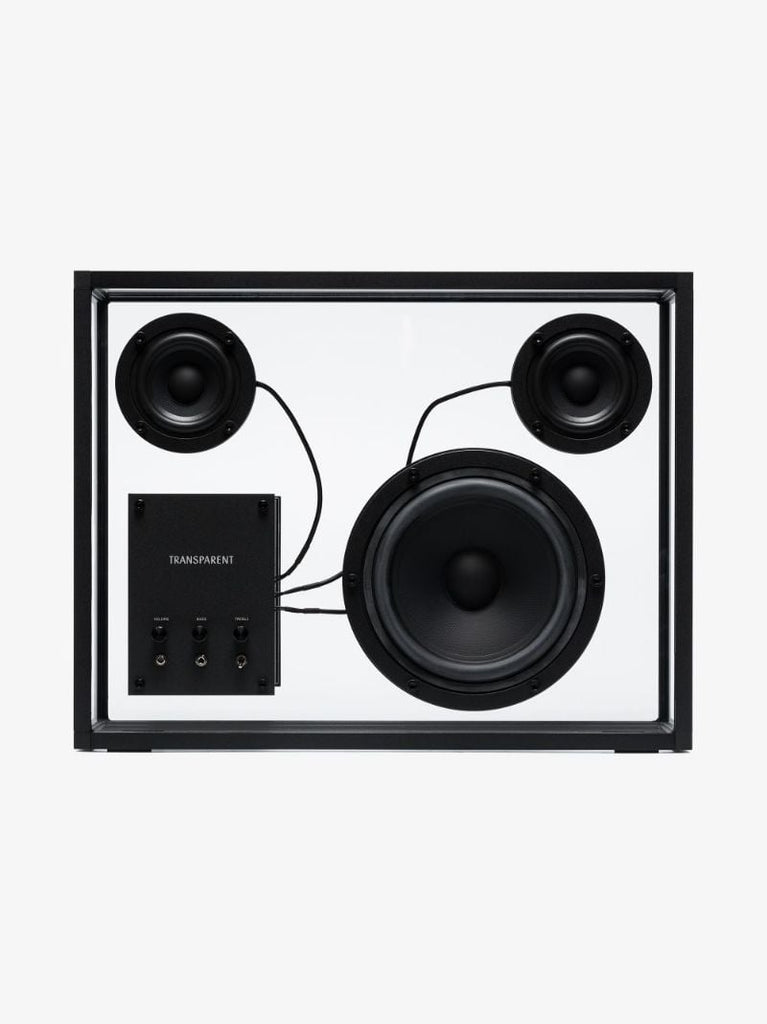 Black Large Transparent Speaker