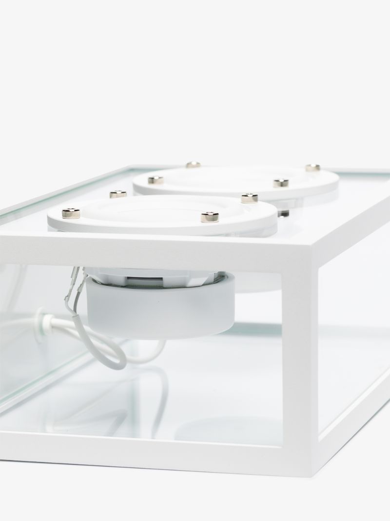 White Small Transparent Speaker