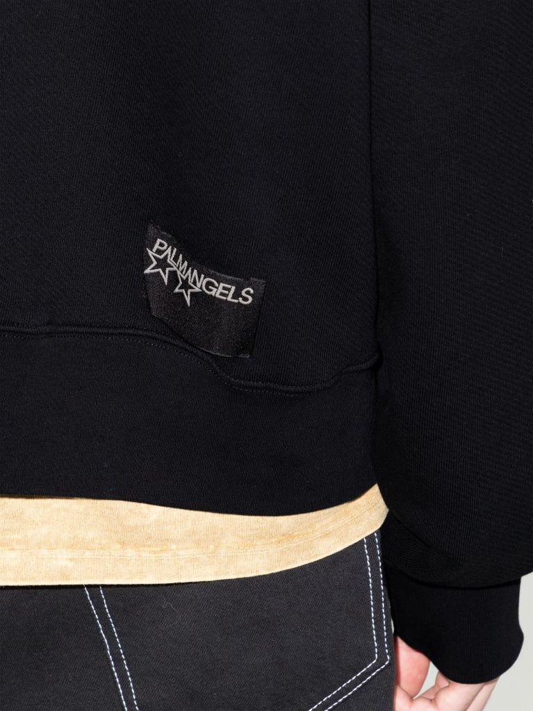 Galaxy Print Crew Neck Sweatshirt