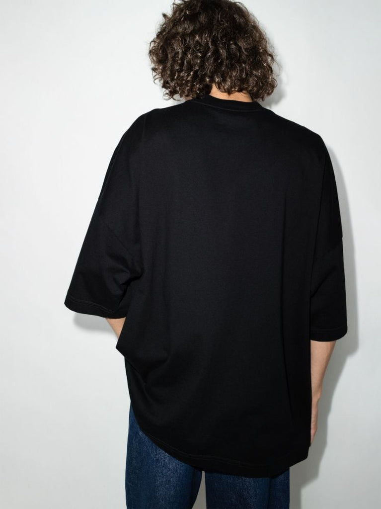 Spray Heart Logo Cotton T-shirt