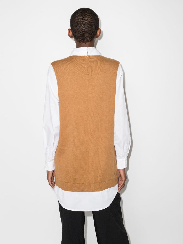 Fern Contrast Shirt Dress