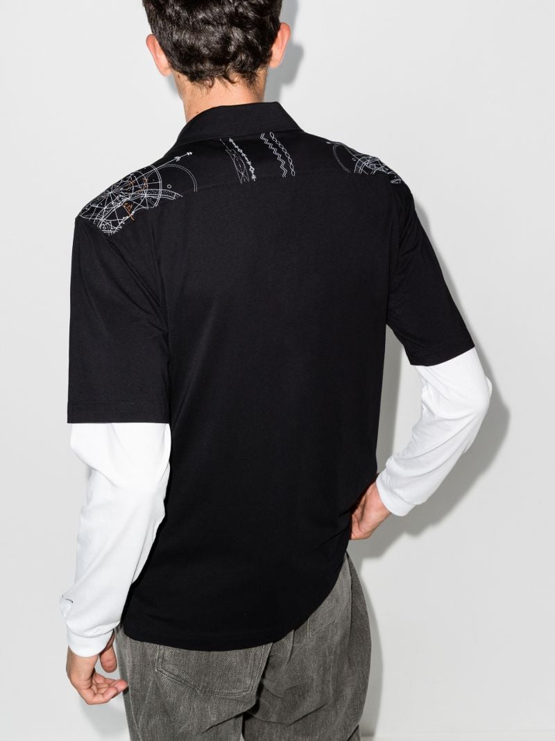Astral Print Bowling Shirt