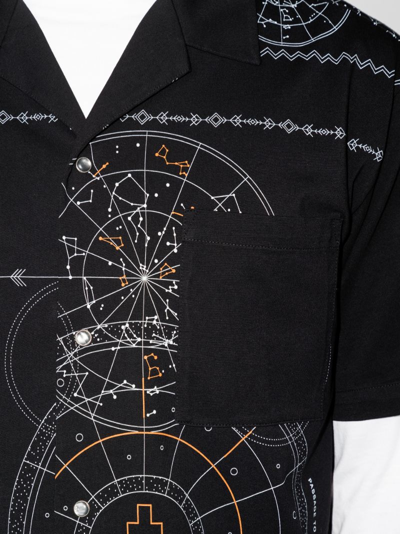 Astral Print Bowling Shirt
