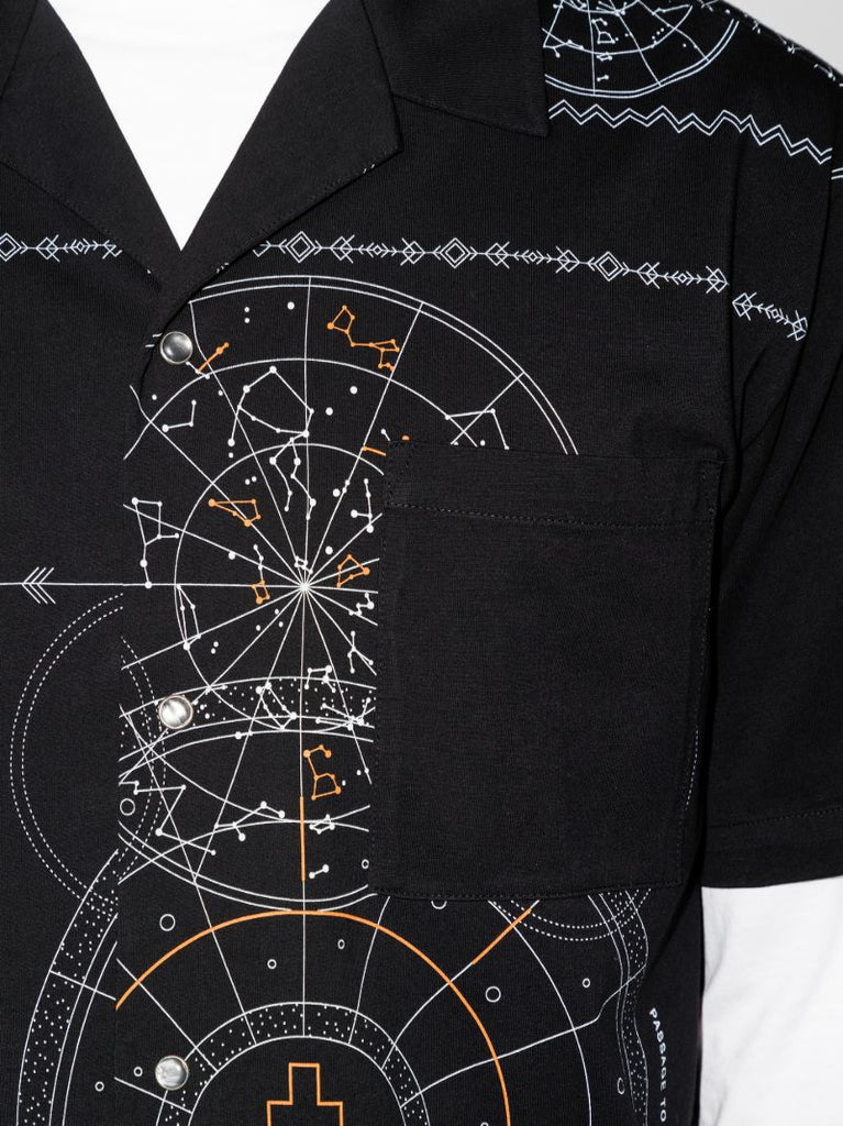 Astral Print Bowling Shirt