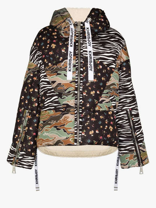 Iconic Panelled Puffer Jacket
