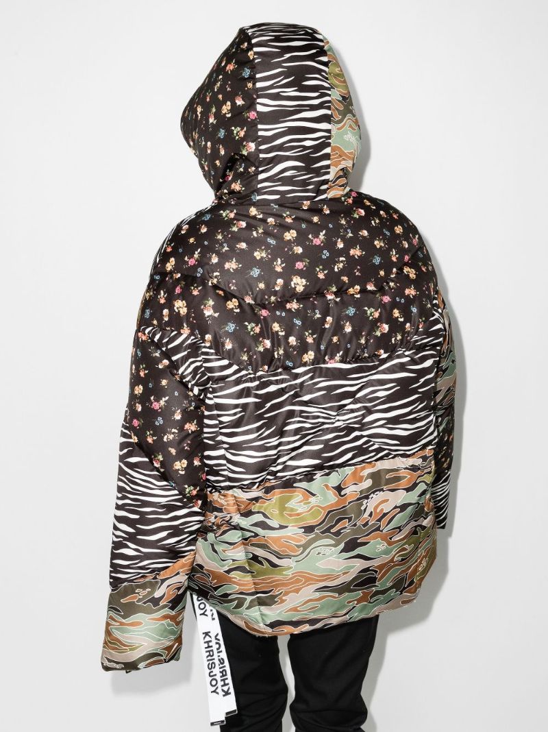 Iconic Panelled Puffer Jacket