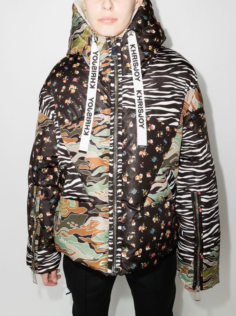 Iconic Panelled Puffer Jacket