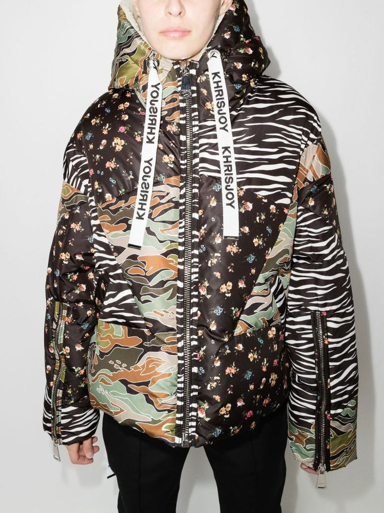 Iconic Panelled Puffer Jacket