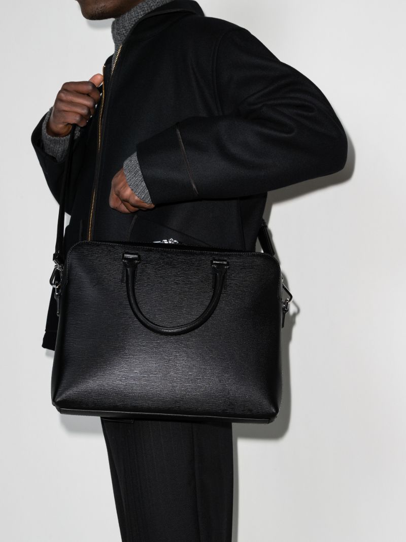 Black Leather Briefcase