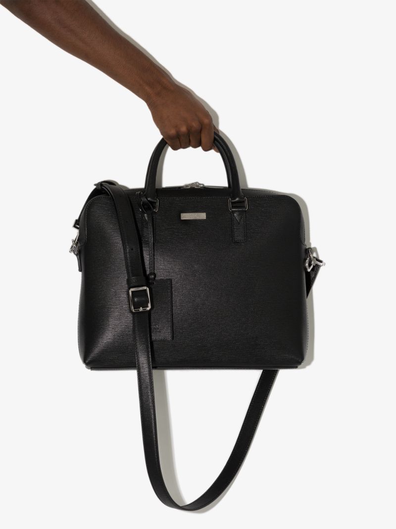Black Leather Briefcase