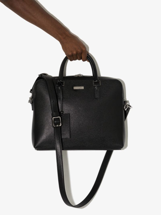 Black Leather Briefcase