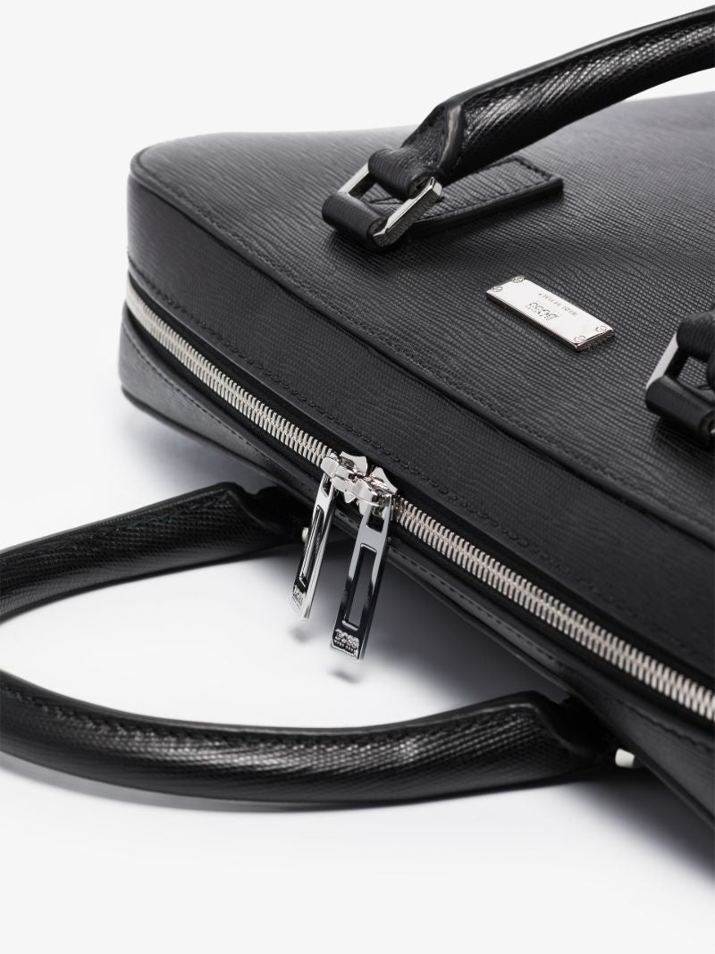 Black Leather Briefcase