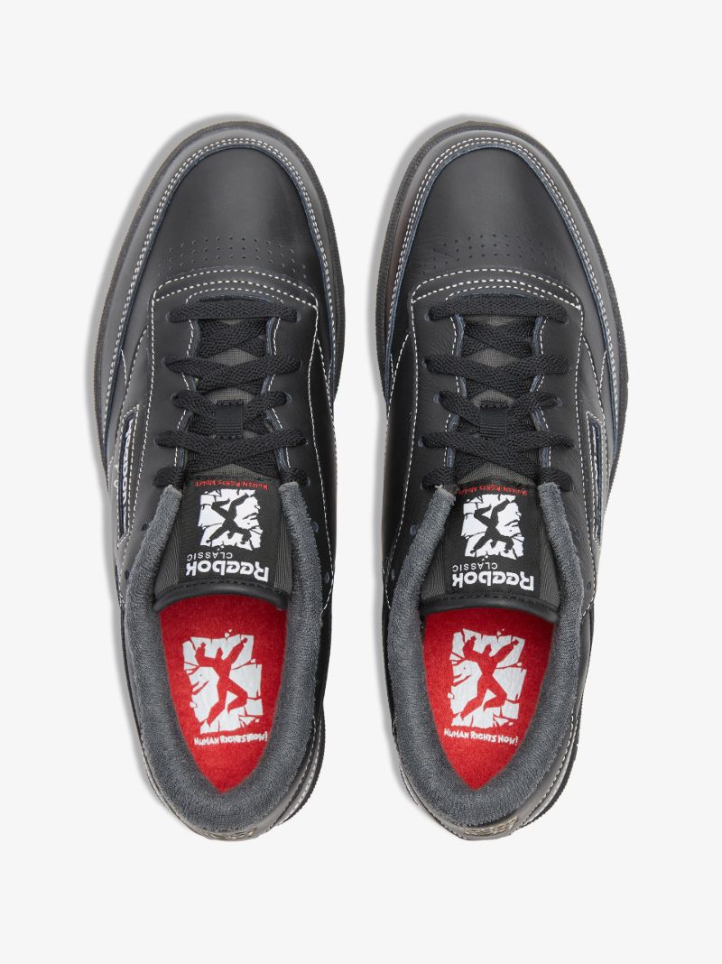 X Human Rights Black Club C 85 Sneakers