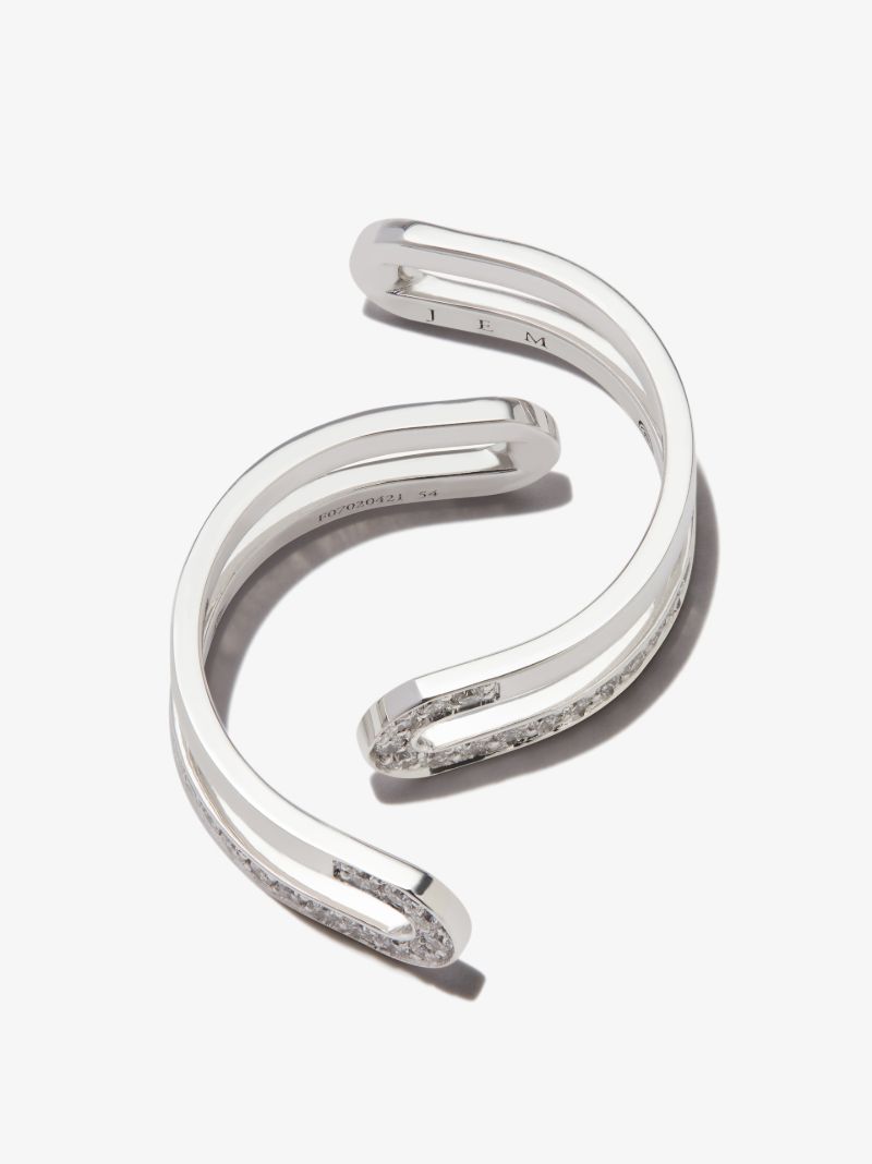 18k White Gold Ã_x0083_â_x0080_°treintes Diamond Ring