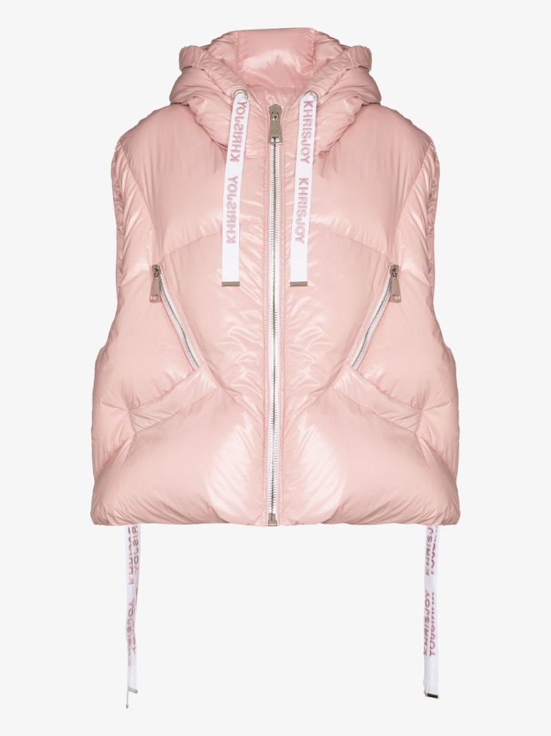 Puffer Reflective Hooded Vest