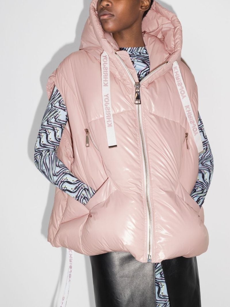 Puffer Reflective Hooded Vest