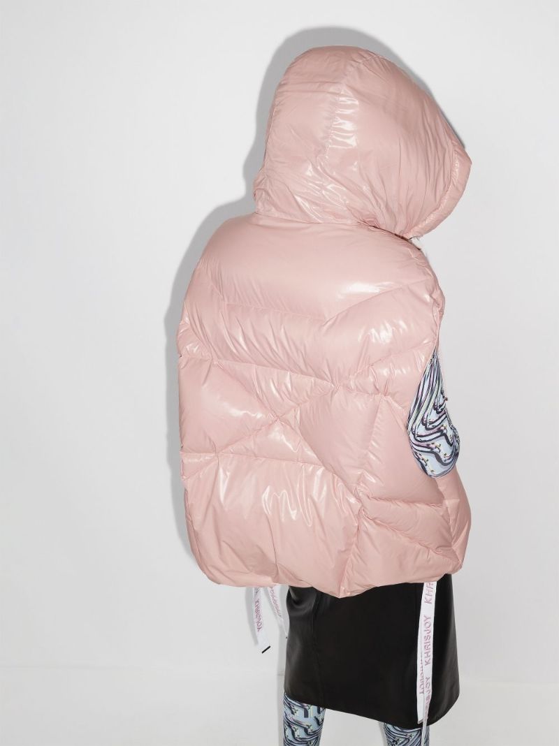 Puffer Reflective Hooded Vest