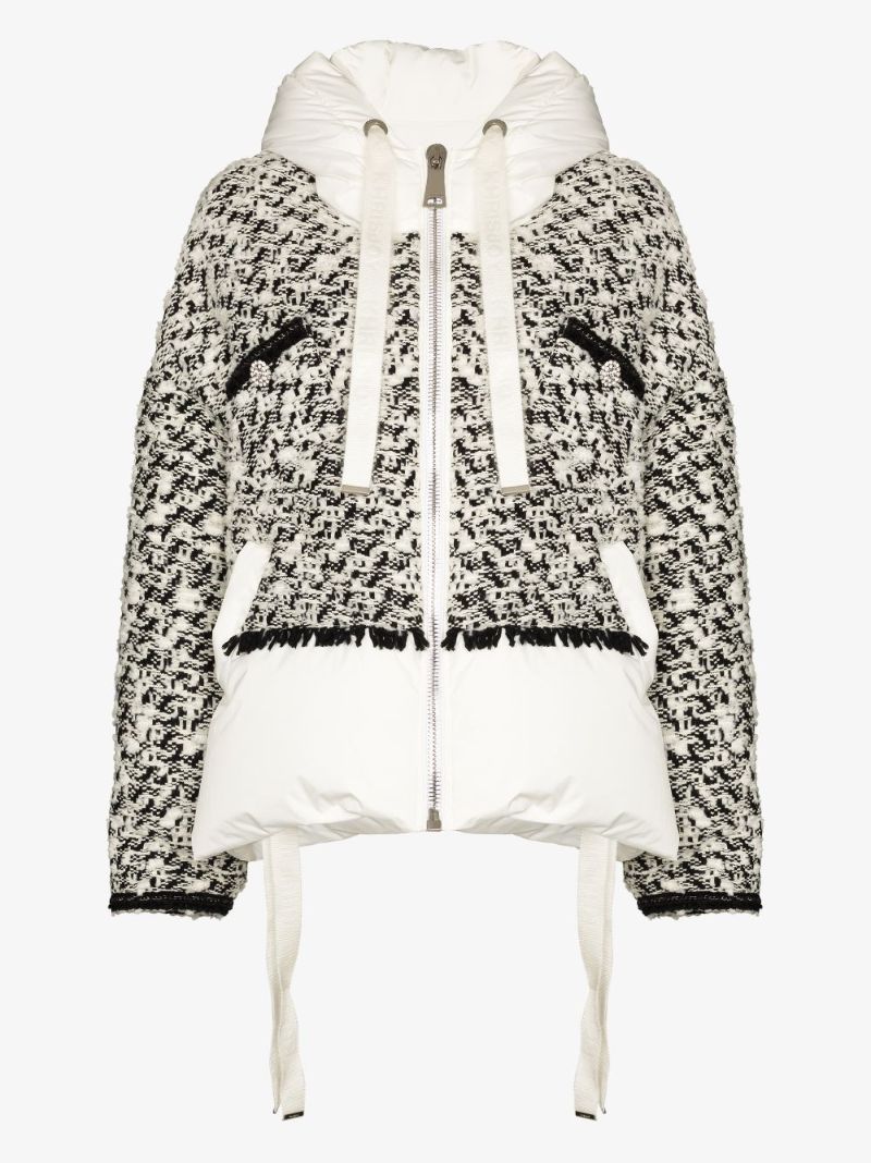 Khris Tweed Puffer Jacket